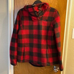North Face Buffalo Check Fleece